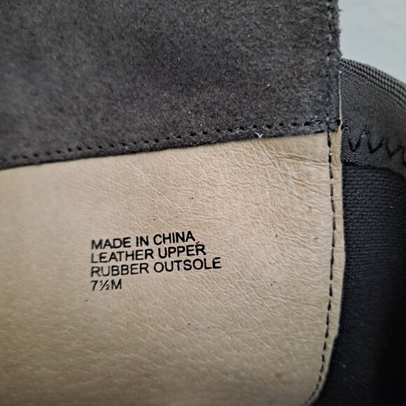 Michael Kors Bromley suede elastic flat riding boots - Picture 15 of 16